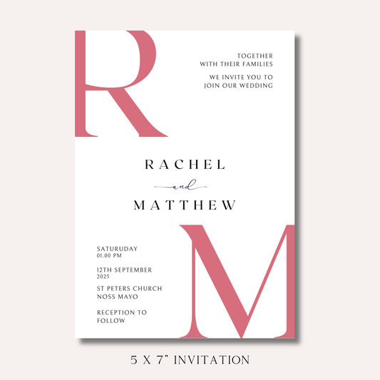 Rachel Invitation