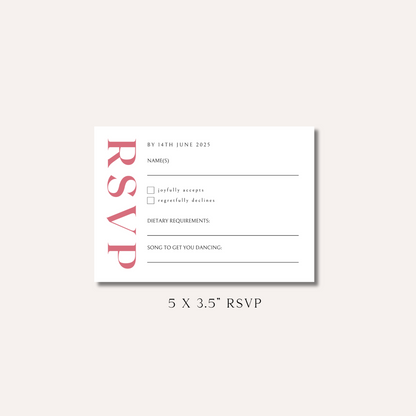 Rachel Invitation Bundle
