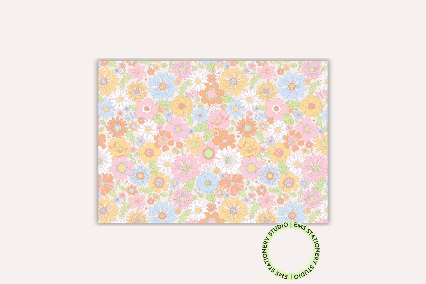 Mixed Retro Floral