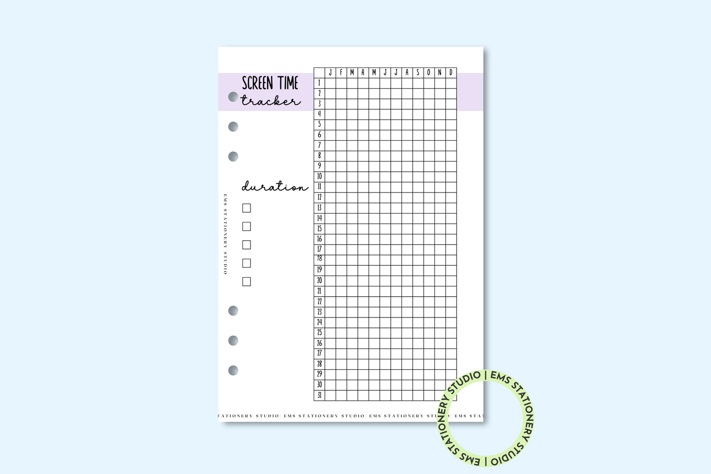 Screen Time Tracker