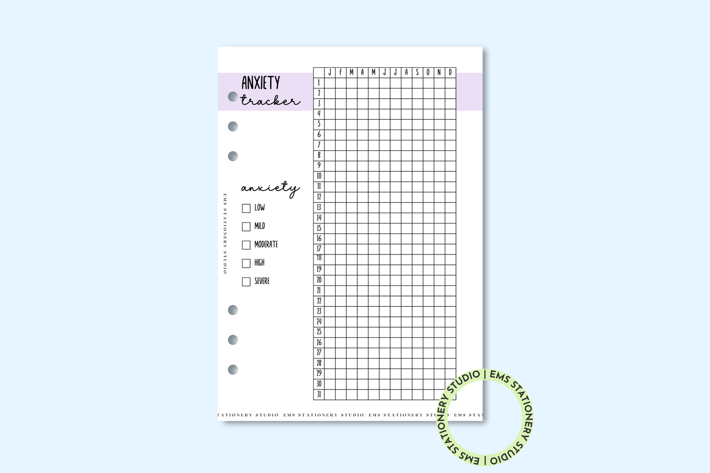 Anxiety Tracker