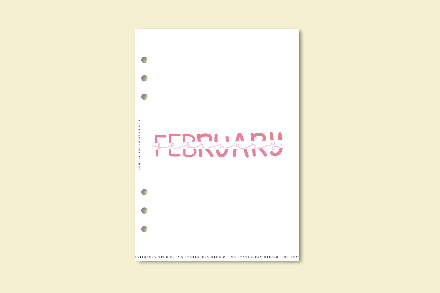 Monthly Dividers x12