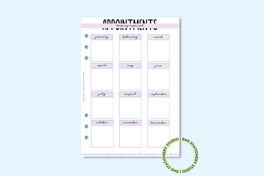 Appointments Tracker