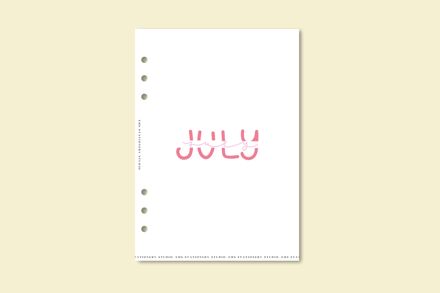 Monthly Dividers x12