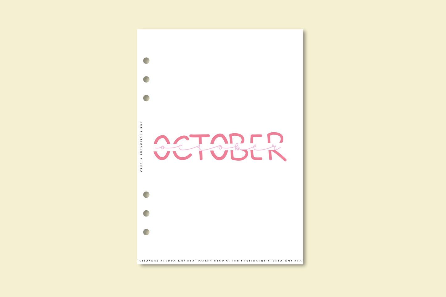 Monthly Dividers x12