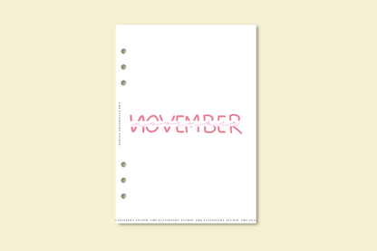 Monthly Dividers x12