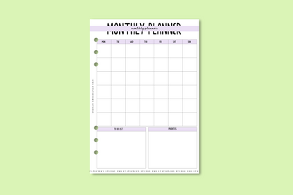 Monthly Planner