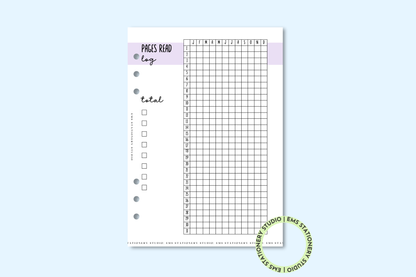 Pages Read Tracker