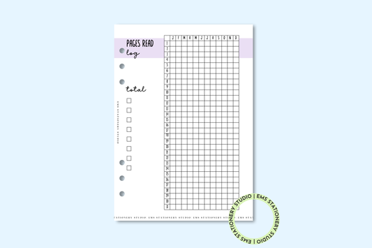 Pages Read Tracker