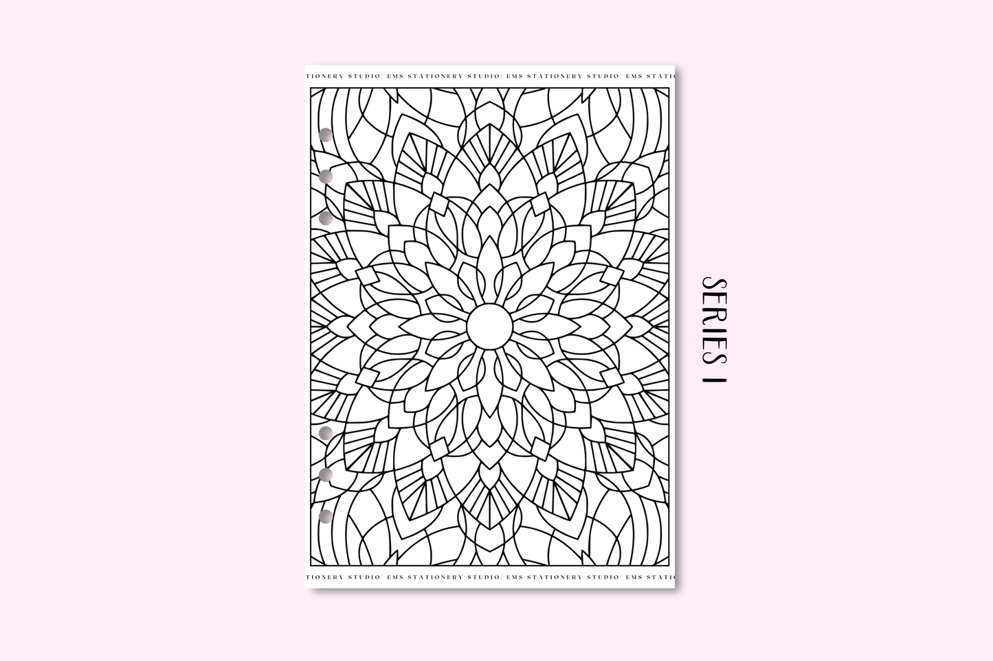 Series I - Mandala Colouring Pages