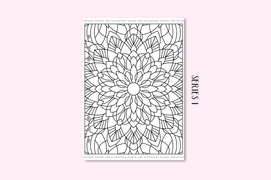 Series I - Mandala Colouring Pages