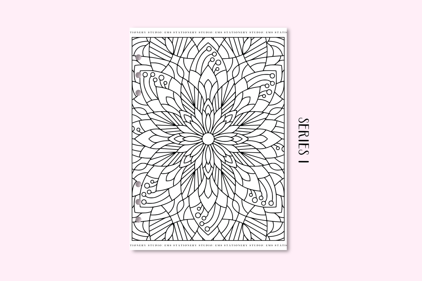 Series I - Mandala Colouring Pages