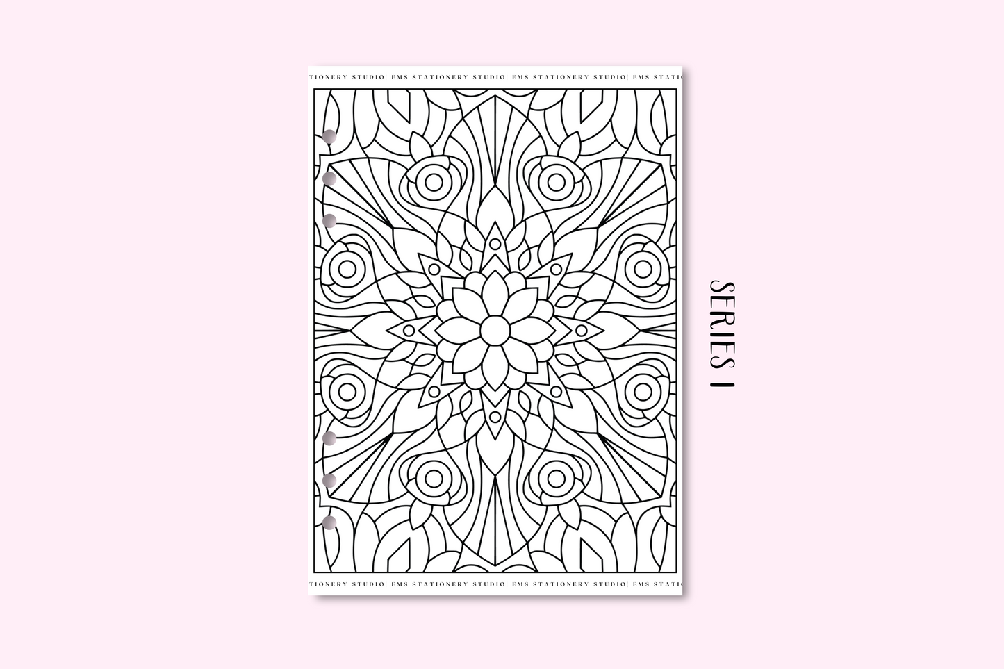 Series I - Mandala Colouring Pages