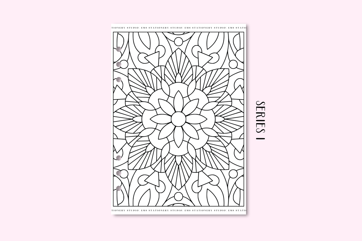 Series I - Mandala Colouring Pages