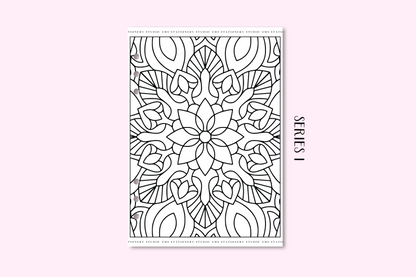 Series I - Mandala Colouring Pages