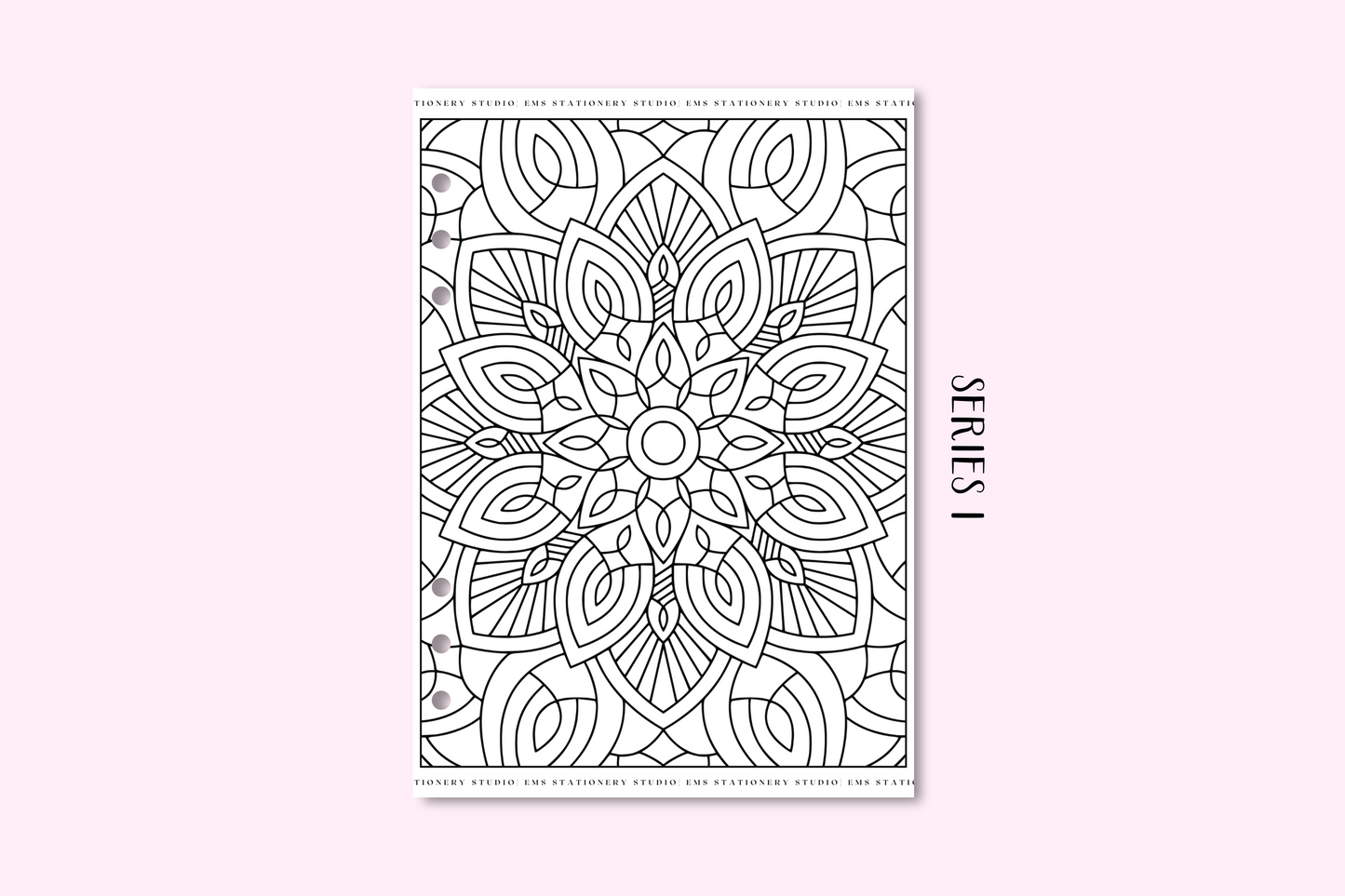 Series I - Mandala Colouring Pages