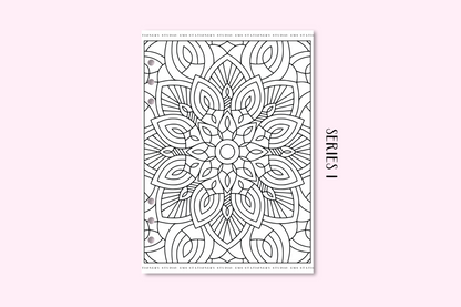 Series I - Mandala Colouring Pages