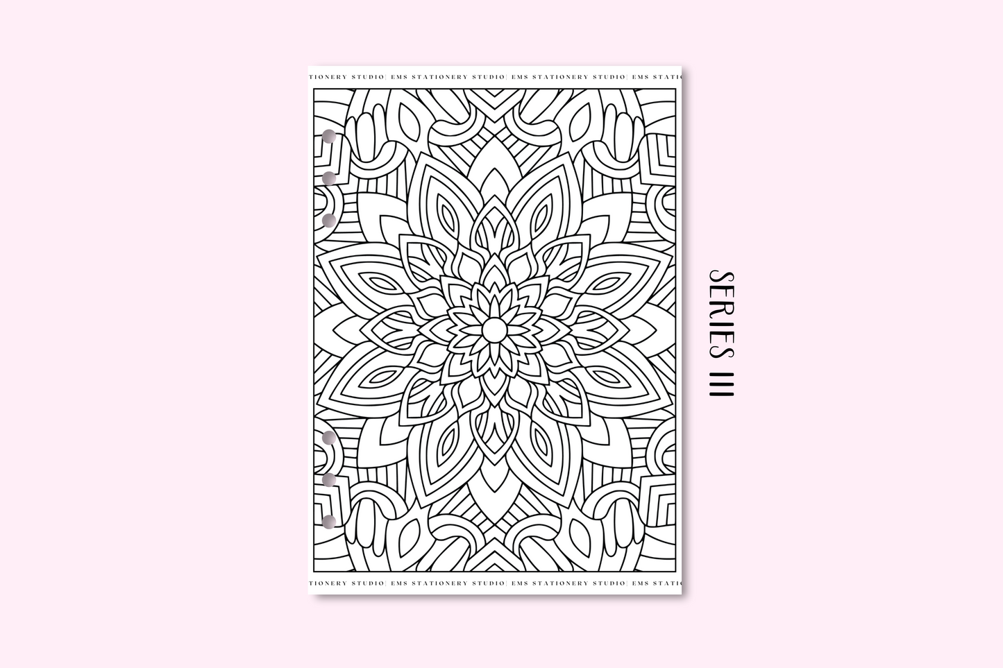 Series III - Mandala Colouring Pages