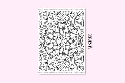 Series VI - Mandala Colouring Pages