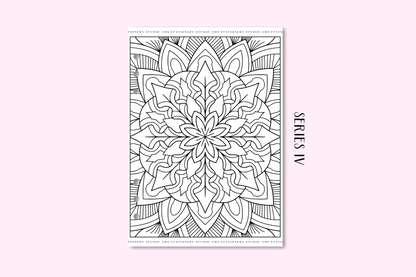 Series VI - Mandala Colouring Pages