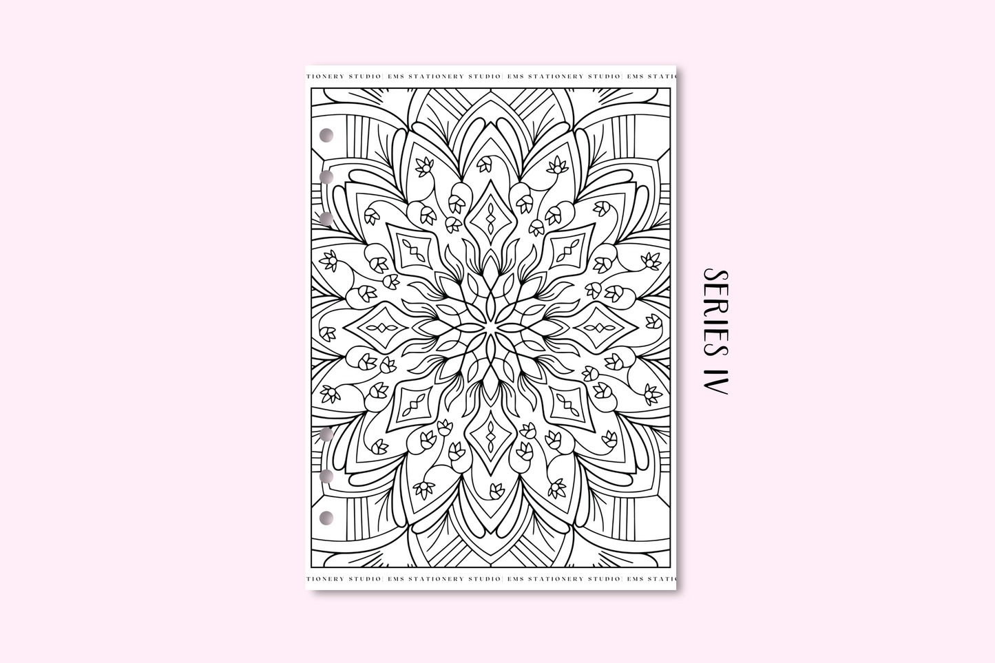 Series VI - Mandala Colouring Pages