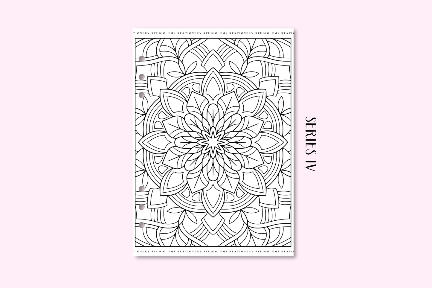 Series VI - Mandala Colouring Pages