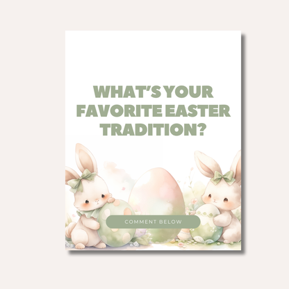 Easter Social Media Posts (Digital Link)