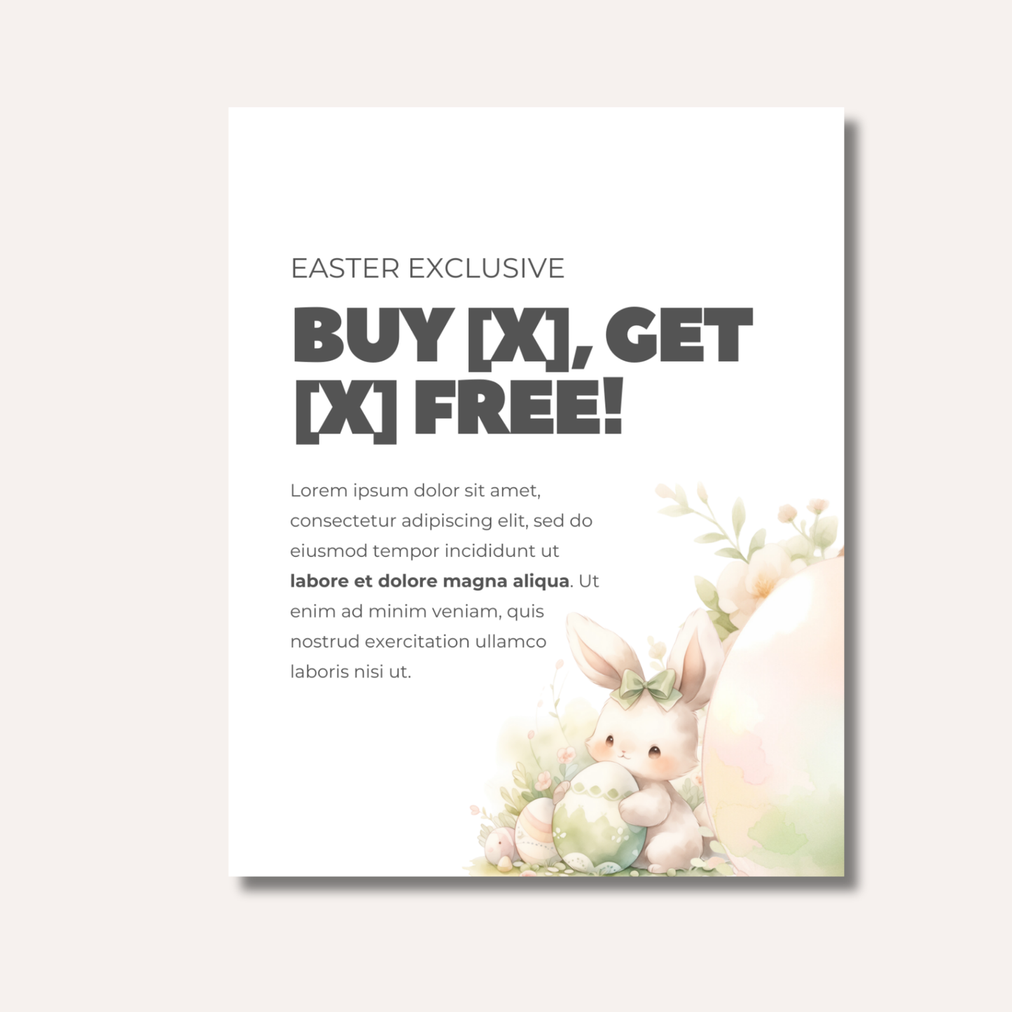 Easter Social Media Posts (Digital Link)
