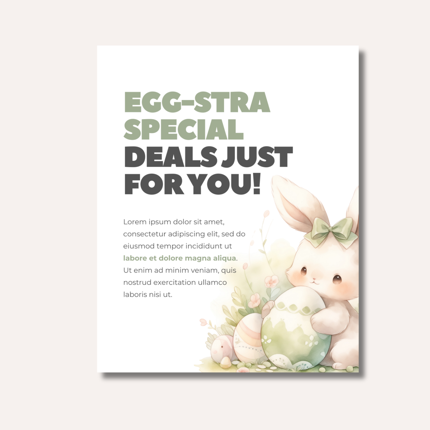 Easter Social Media Posts (Digital Link)