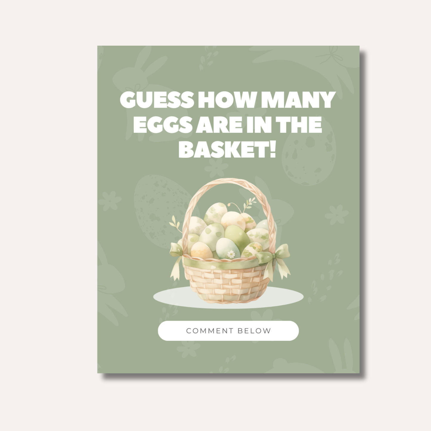 Easter Social Media Posts (Digital Link)