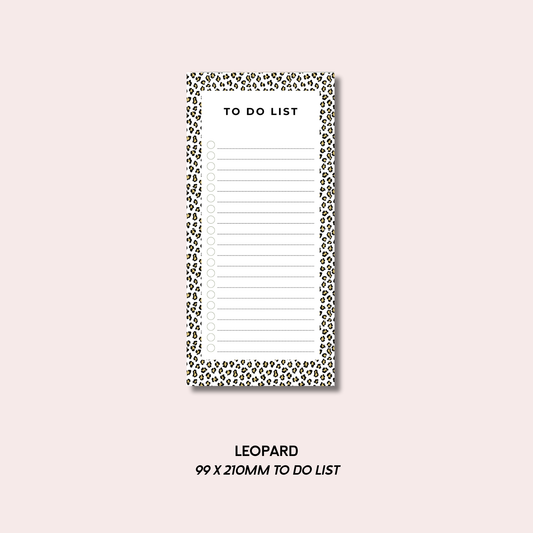 Leopard To Do List