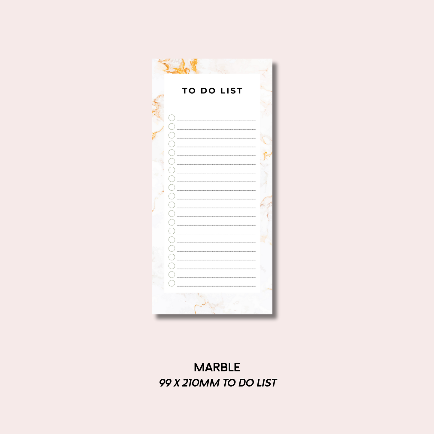 Marble To Do List