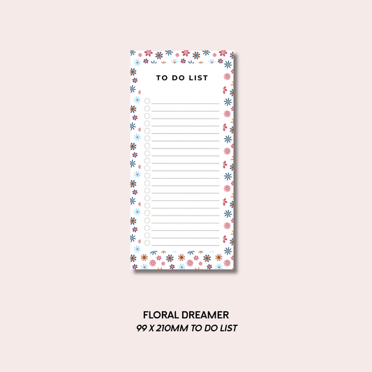 Flower Dreamer To Do List