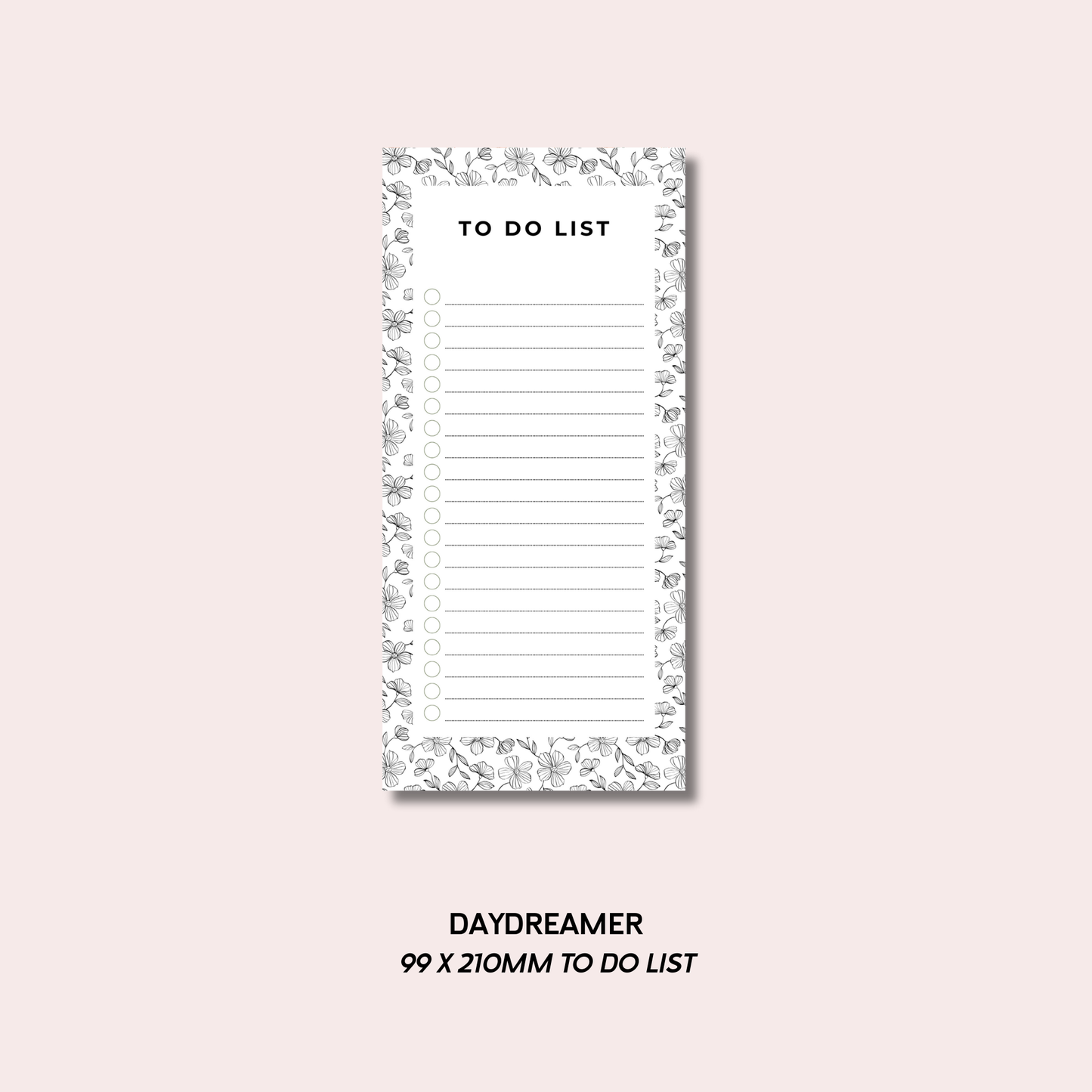 Daydreamer To Do List