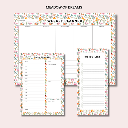 The Ultimate Trio: Weekly Planner, Daily Planner & To-Do List