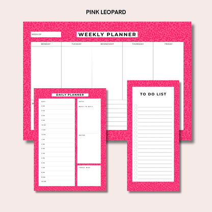 The Ultimate Trio: Weekly Planner, Daily Planner & To-Do List