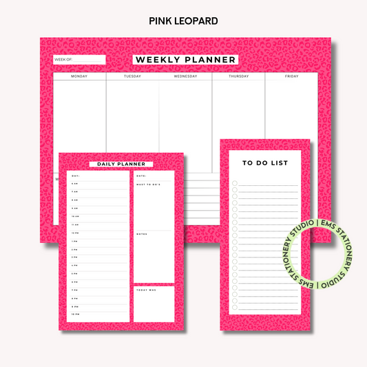 Pink Leopard- The Planning Trio