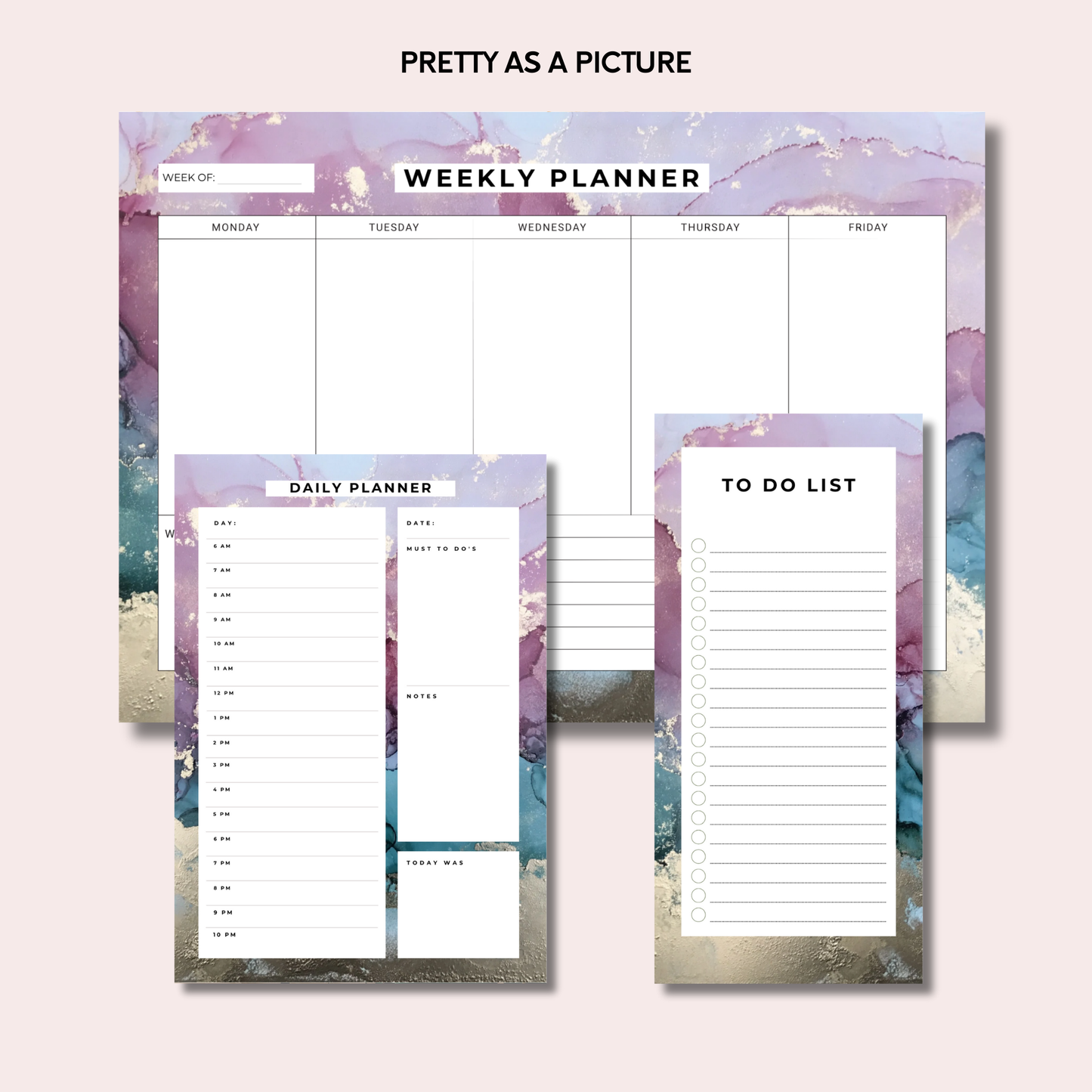 The Ultimate Trio: Weekly Planner, Daily Planner & To-Do List