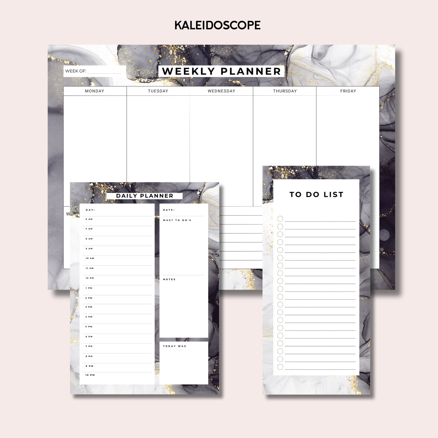 The Ultimate Trio: Weekly Planner, Daily Planner & To-Do List