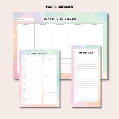 The Ultimate Trio: Weekly Planner, Daily Planner & To-Do List