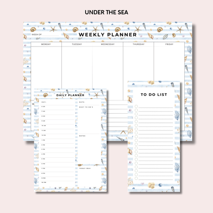 The Ultimate Trio: Weekly Planner, Daily Planner & To-Do List