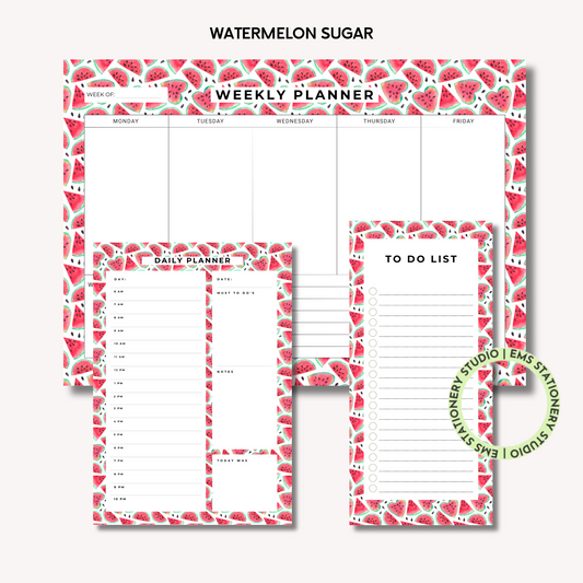Watermelon Sugar- The Planning Trio