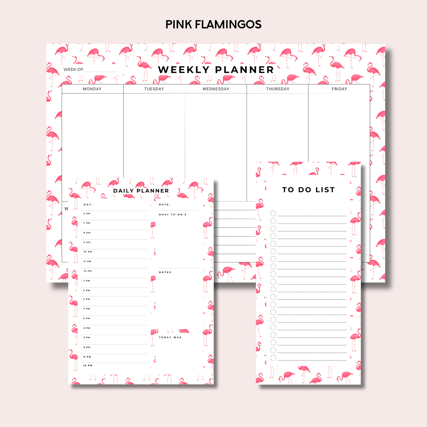 The Ultimate Trio: Weekly Planner, Daily Planner & To-Do List