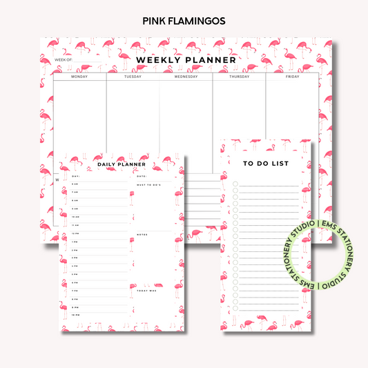 Pink Flamingos- The Planning Trio