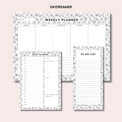 The Ultimate Trio: Weekly Planner, Daily Planner & To-Do List