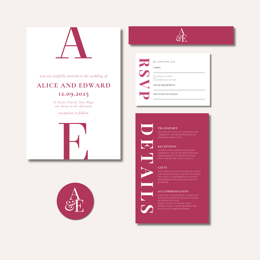 Alice Invitation Bundle