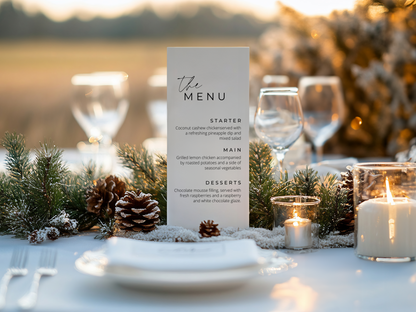 Wedding Menu 003