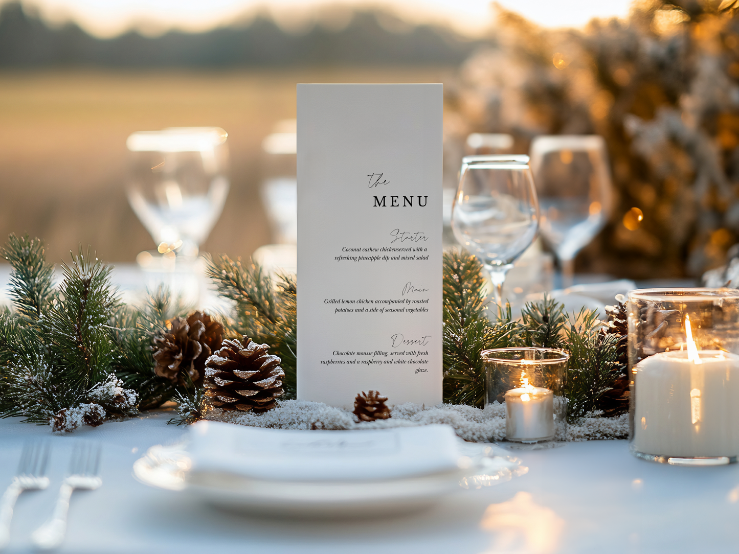 Wedding Menu 001