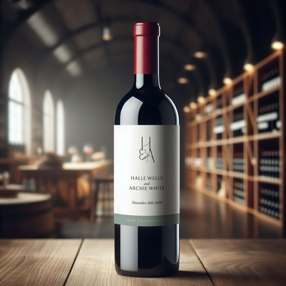 Halle Wine Label