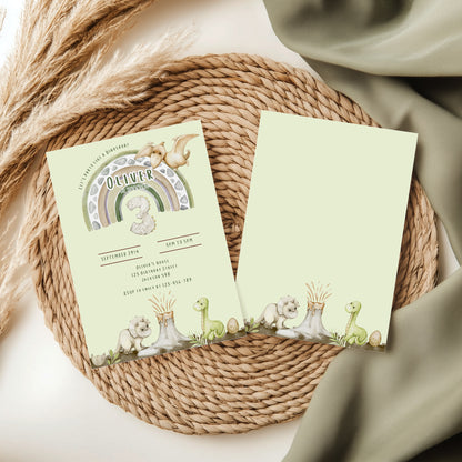 Dinosaur Party Invitation